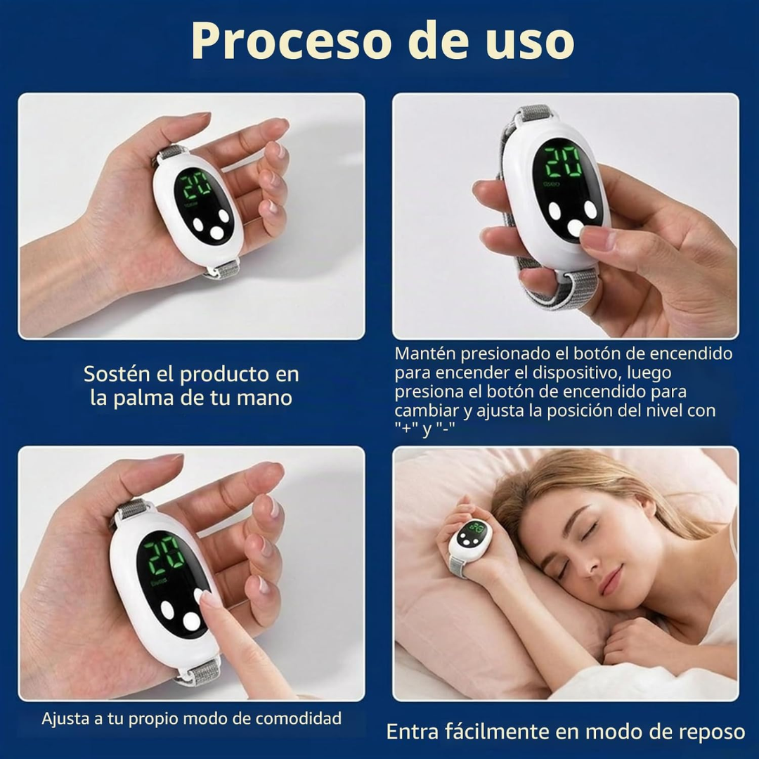 Electro-estimulador mejora sueño y alivia estres